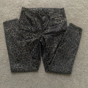 Needle & Cloth Animal Print Ankle Pant Sz 6